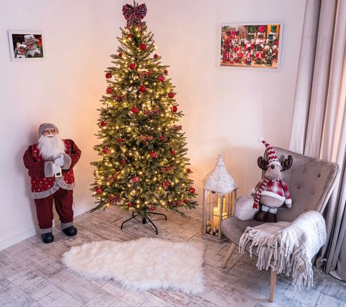 BOMBKI CHOINKOWE nietłukące ZESTAW 100szt piękny zestaw ŚWIĘTA na Arena.pl