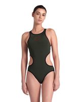 Strój kąpielowy damski jednoczęściowy na basen Arena Big Logo R.D36|S