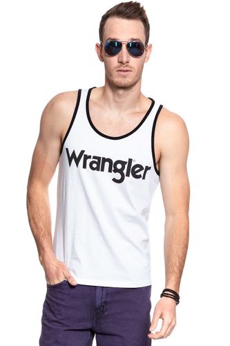 WRANGLER RINGER TANK WHITE W7B64FQ12 M na Arena.pl