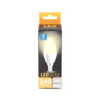 Żarówka LED C37 E14 4W 340LM ciepła do salonu energooszczędna Aigostar