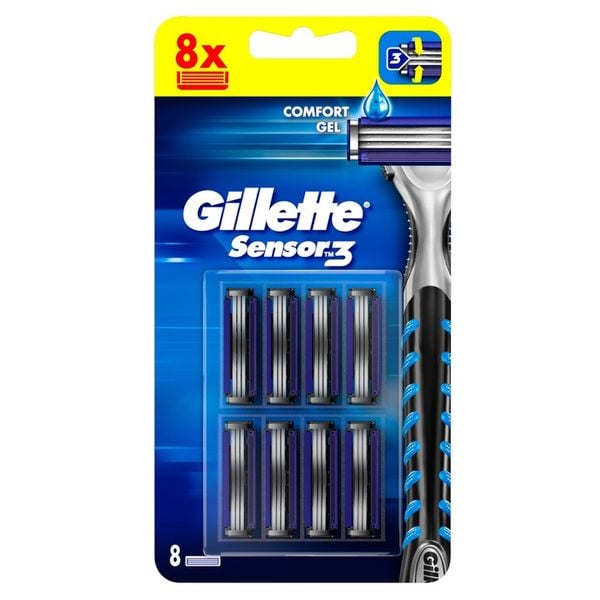Gillette Blue 3 sensor wkłady ostrza 8 szt zdjęcie 1