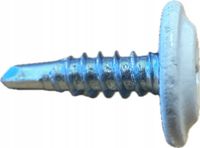 WKRĘT SAMOWIERCĄCY TALERZYKOWY RAL9010 4.2 X 16 (100)