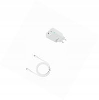 Ładowarka GaN 45W podwójne USB-C z kablem 2m do iPhone 17 Pro