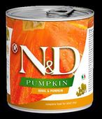N&D Dog quail&pumpkin 285gr