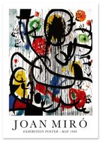 Plakat Joan Miro reprodukcja 29,7x42 cm A3