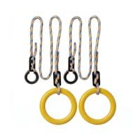 kółka gimnastyczne okrągłe żółty