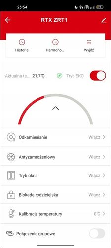 Głowica Termostat RTX do Grzejnika i Podłogówki +Zdalny Czujnik ZigBee na Arena.pl