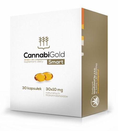OLEJ CBD 10% SMART 30 KAPSUŁEK CANNABIGOLD na Arena.pl