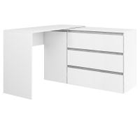 Biurko narożne MEGAN N5 białe