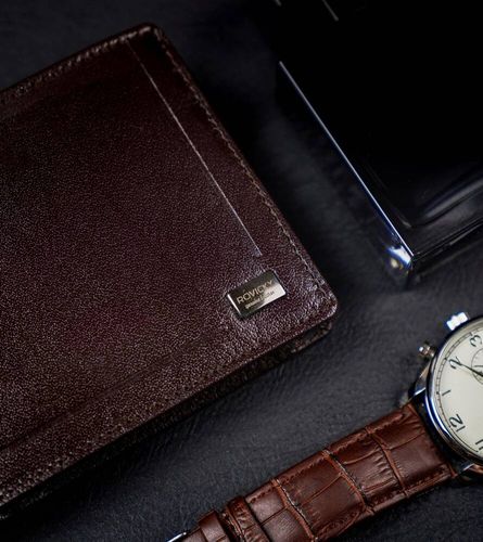 skórzany portfel męski z systemem rfid - rovicky na Arena.pl