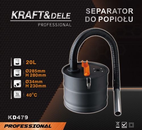 Separator do popiołu 20L KD479 na Arena.pl