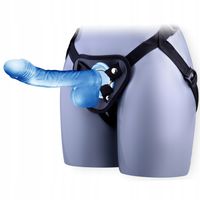 Żelowy Penis Strap-On na Pasie, Dildo do Pegging