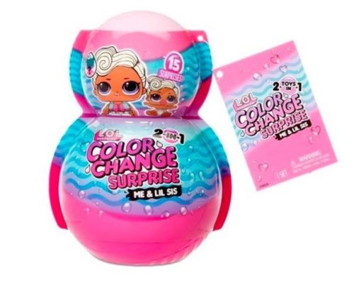 Lalka L.O.L. Surprise O.M.G. Color Change 2w1 + Lil Sis Color Change na Arena.pl