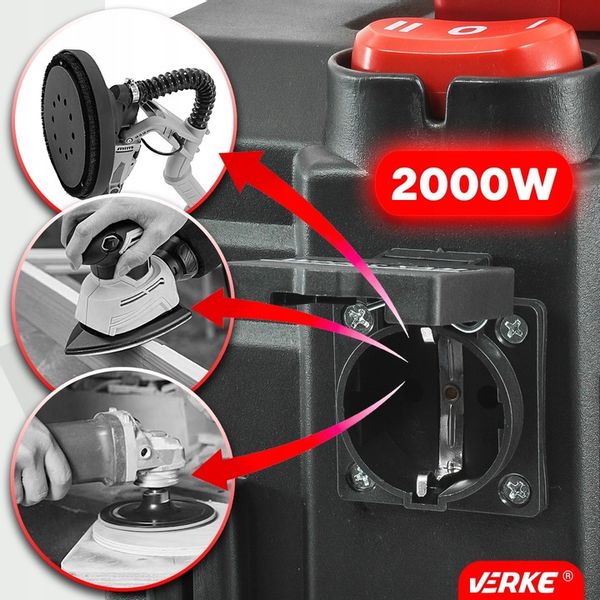 ODKURZACZ PRZEMYSŁOWY WARSZTATOWY SUCHO MOKRO 15L zdjęcie 7