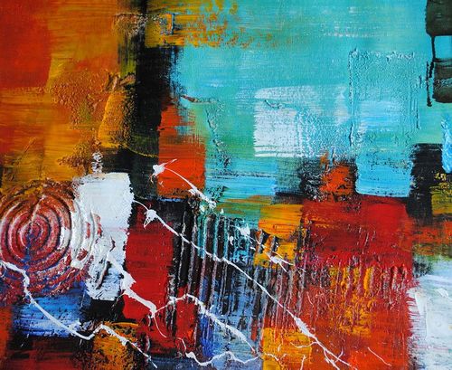 Abstrakcja (90x120cm) na Arena.pl