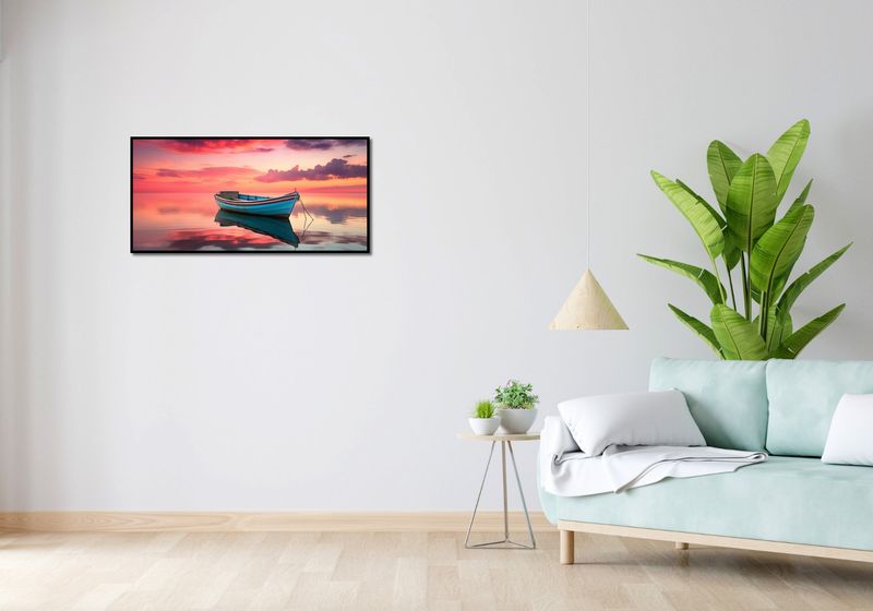 Plakat 91,3x44,5cm Spokój przed Połowem zdjęcie 4