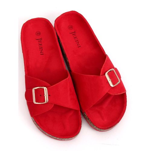 Klapki scholki czerwone 6103 Red r.37 na Arena.pl