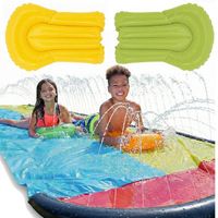 Ślizgawka Wodna Ślizg Wodny Podwójny Zjeżdzalnia Fontanna dla Dzieci 480cm