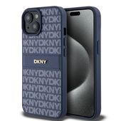 Etui DKNY do iPhone 15, iPhone 14, iPhone 13, Niebieski