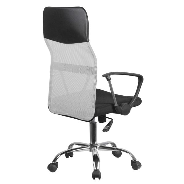 Fotel biurowy OCF-7 materiałowy - Szary zdjęcie 3