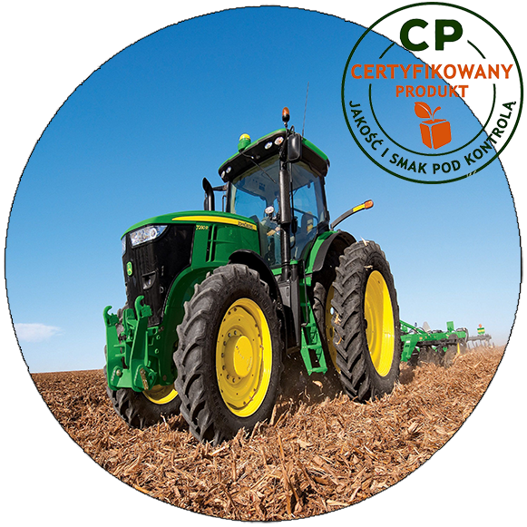 Opłatek na tort Traktor - Ciągnik zdjęcie 1