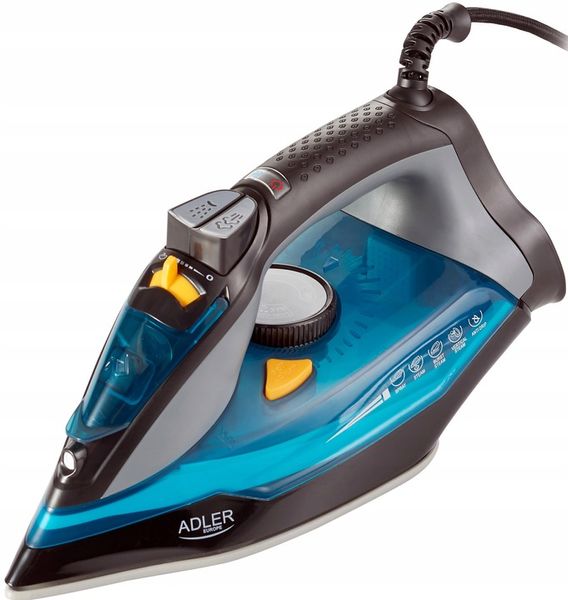 ŻELAZKO PAROWE CERAMICZNE SAMOCZYSZCZĄCE MOC 3000W STRAŻAK ANTI-CALC|DRIP zdjęcie 11