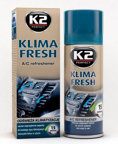 Odgrzybiacz klimatyzacji - granat - K2 Klima Fresh 150ml - cytryna na Arena.pl