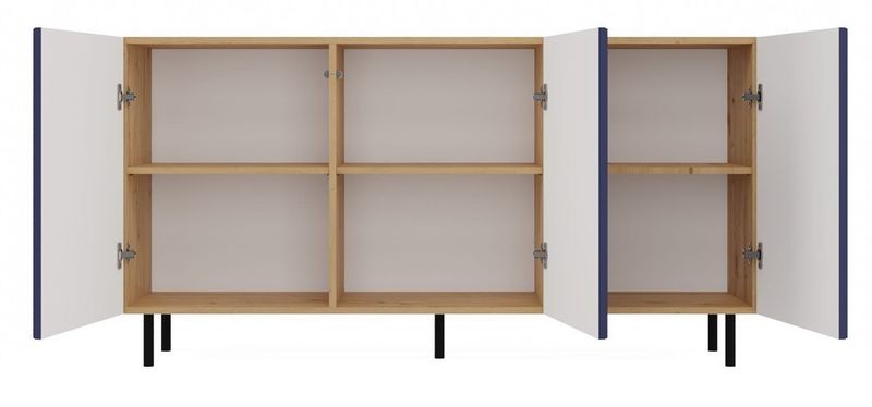 Komoda KAMA 3D SLIM ARISAN GRANAT zdjęcie 5