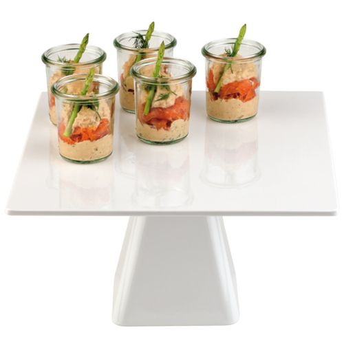 Patera kwadratowa na ciasto z melaminy 310 x 310 x 80 mm - Hendi 566589 na Arena.pl