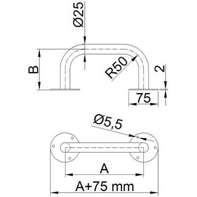 Uchwyt prosty UP-3 na Arena.pl