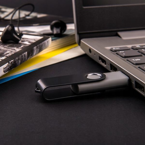 PENDRIVE PAMIĘĆ USB 128 GB USB 3.0 SZARY zdjęcie 4