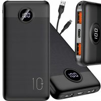 Powerbank Agiler 10000 mAh czarny