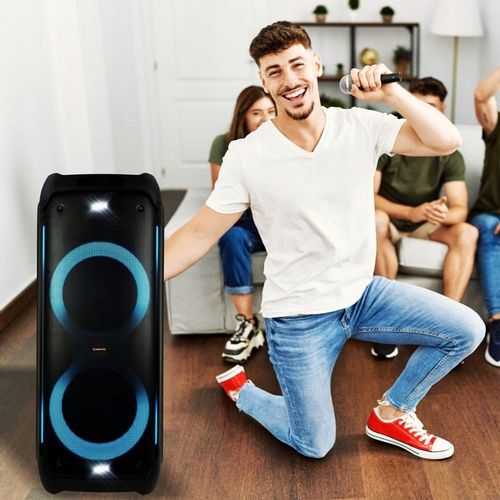 Głośnik Bluetooth Karaoke Manta Przenośny Athos Mikrofon USB Power Audio na Arena.pl