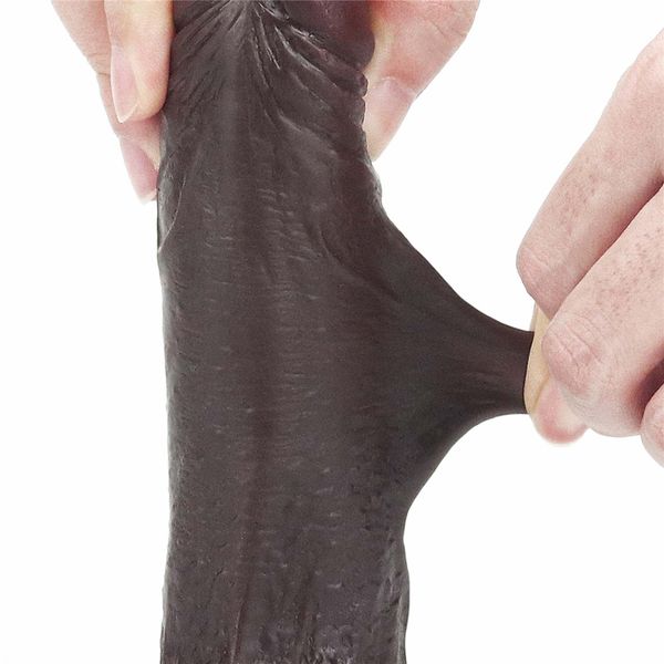 7 sliding skin dual layer dong   black zdjęcie 13