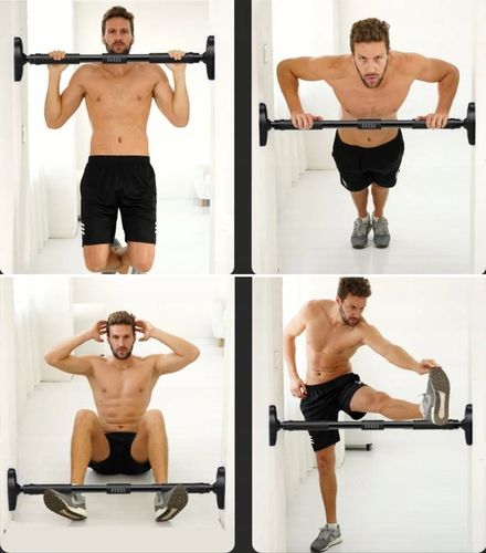 DRĄŻEK DO PODCIĄGANIA drążek ROZPOROWY do ćwiczeń REGULOWANY STALOWY 69-100 na Arena.pl