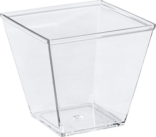 Zestaw Pojemniki piramidki na desery deserki mini 200ml + łyżeczki 50 kompl na Arena.pl