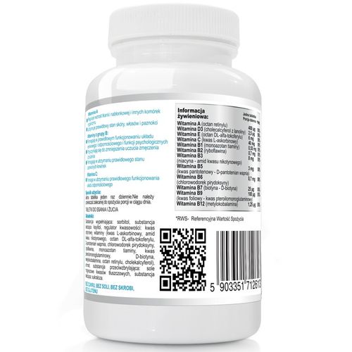 MULTIWITAMINA COMPLEX JUNIOR DO SSANIA 2x120t na Arena.pl