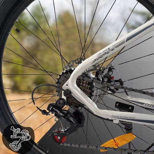 ROWER GÓRSKI MTB 26 SHIMANO 21 BIEGÓW SHIMANO 2xTARCZE RAMA 16" KOŁA 26" na Arena.pl