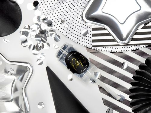 "Push pop konfetti, srebrny"_PDE na Arena.pl