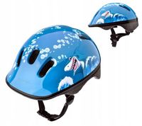 Kask rowerowy dziecięcy regulowany METEOR KS06 r.XS 44-48cm BABY SHARK