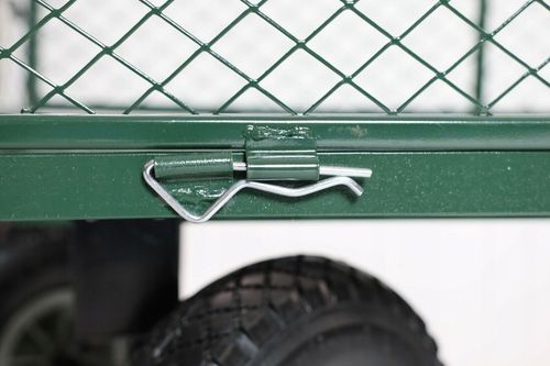 WÓZEK OGRODOWY TACZKA PRZYCZEPKA TRANSPORT Wozidło OTWIERANY BURTY XXL na Arena.pl