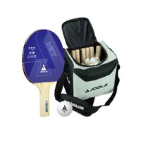 Zestaw do tenisa stołowego JOOLA Hit Bag - 14 rakietek + 30 piłek