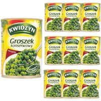 Kwidzyn Groszek konserwowy 400 g x 10 sztuk