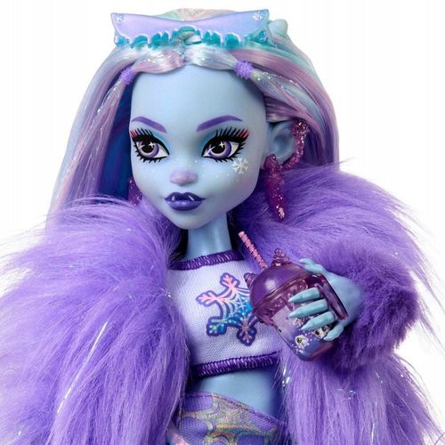 Monster High Lalka podstawowa Abbey Bominable + zwierzątko Mamut HNF64 na Arena.pl