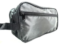 kosmetyczka organizer podróżna męska damska 2 suwaki  26 x 15 x 9