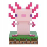 MINECRAFT LAMPKA NOCNA AXOLOTL ICON NA BIURKO PP11390MCF