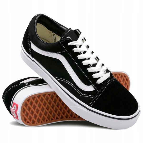 Buty damskie sportowe Vans Old Skool r. 37 czarne zdjęcie 7