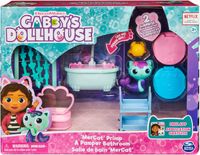 Gabby's Dollhouse DOMEK DLA LALEK Łazienka Primp Pamper PREZENT DLA DZIECI