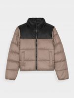 KURTKA PUCHOWA DZIEWCZĘCA TDJAF452 4F 128cm