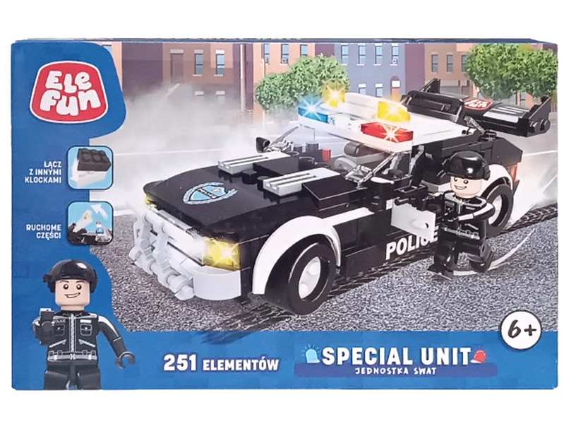 Klocki Elefun Special Unit - Jednostka SWAT C0542A zdjęcie 3
